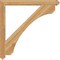 Ekena Millwork Legacy Arts & Crafts Rough Sawn Bracket, Western Red Cedar, 4"W x 48"D x 48"H BKT04X48X48LEC03RWR - alternate 2